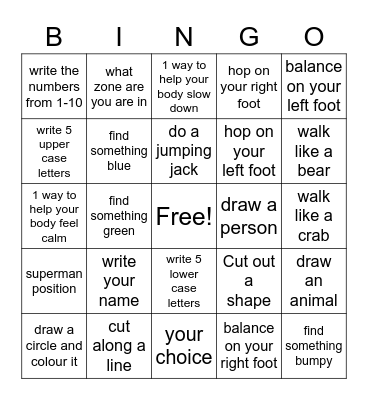 Get To Know You...Can You Bingo Card
