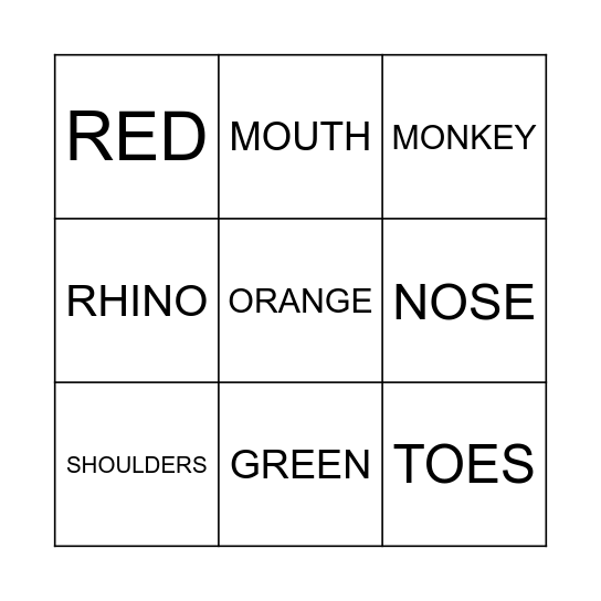 STUDENTS´DAY BINGO! PRI/PRE Bingo Card