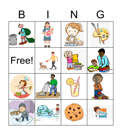 Earning Money Bingo Card