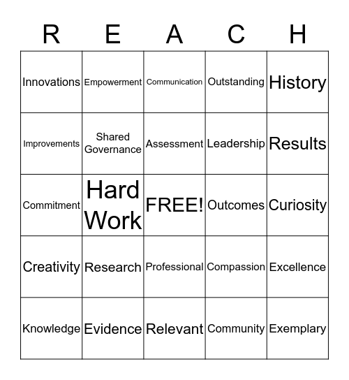 Within Reach - We are MAGNET! Bingo Card