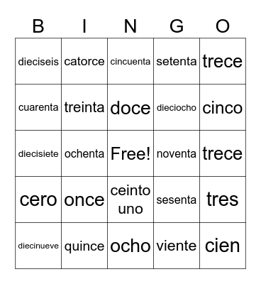 Sienna Cormier Bingo Card