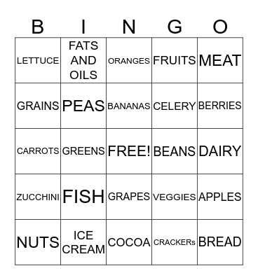 COMMUNITY CANVAS HEALTHY LIVING Bingo Card