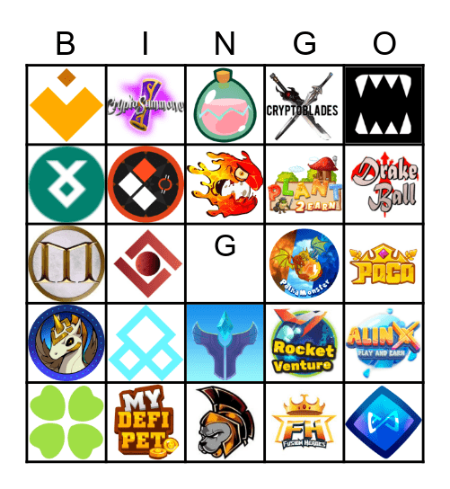 NFT Game Bingo Card