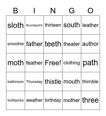 /th/ Bingo All Positions Bingo Card