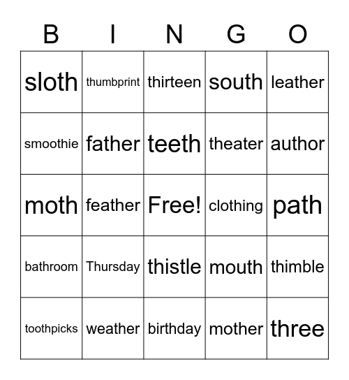 /th/ Bingo All Positions Bingo Card