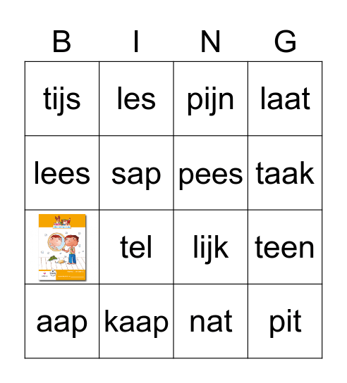 thema 1, na ijs Bingo Card