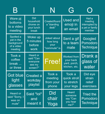 Congrats & Good Luck - Jami and Matt! Bingo Card