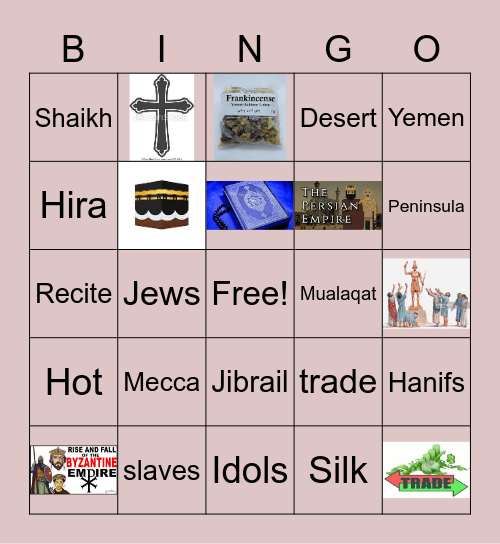 MSC vol 1- Bingo Card