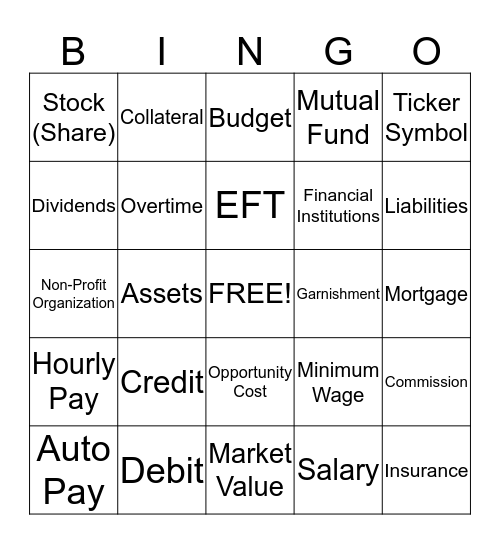 Create a Lesson Bingo Card