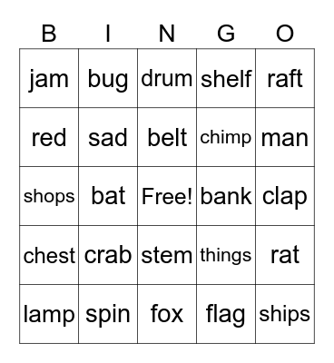 Prep Book 8 Bingo Card