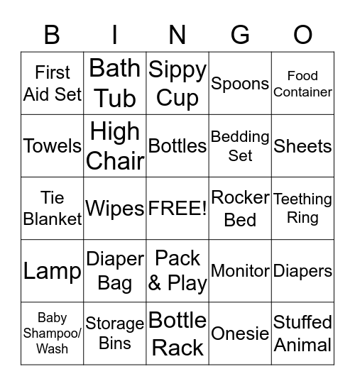 Christial Matthew Bingo Card