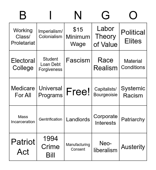 leftist-buzzwords-bingo-card