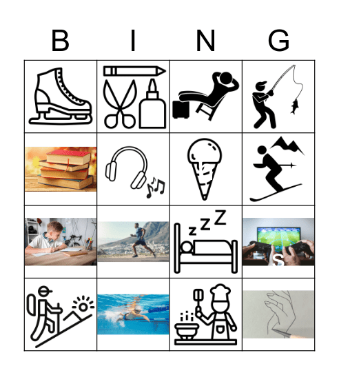 Das mag ich Bingo Card