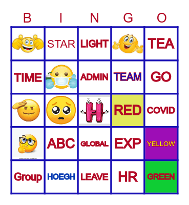 WE BINGO Card