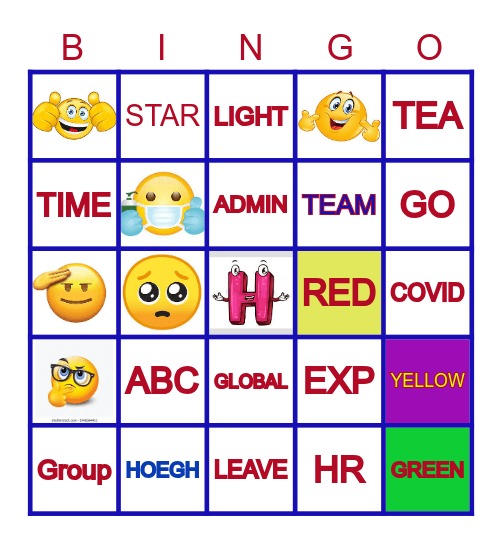 WE BINGO Card