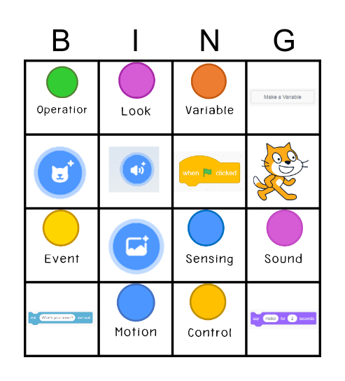 Scratch Bingo Card