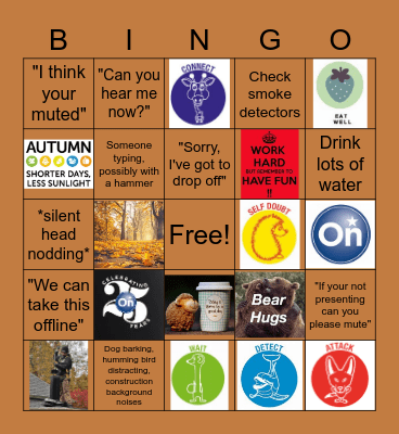 GCS Canada - Social Hour Bingo Card