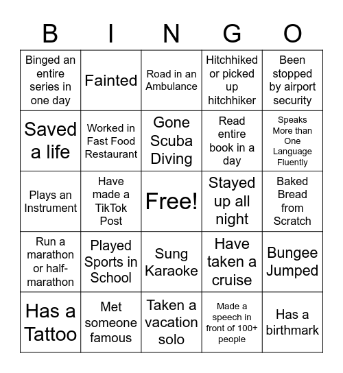Scoobs Bingo Bonanza Bingo Card