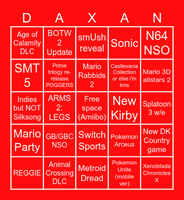 SEPTEMBER DIRECT BINGO Card