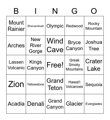 Membership Bingo Card