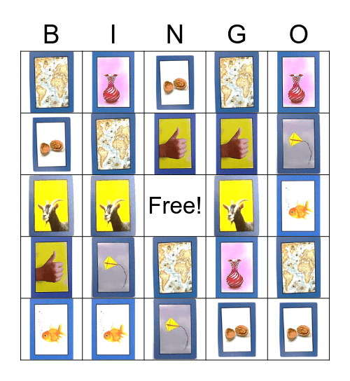 BINGO Hunt Bingo Card