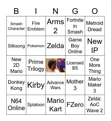 September Direct 2021 Bingo Card