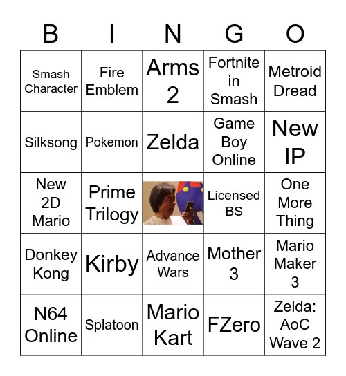 September Direct 2021 Bingo Card