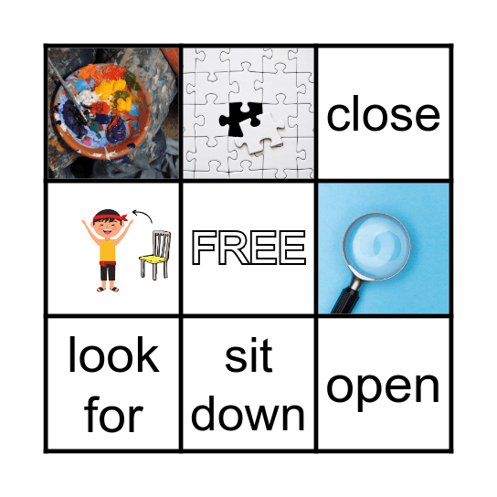 B I N G O Bingo Card