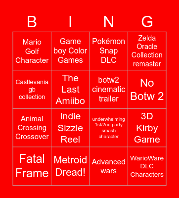 Direct Bingo Card Bingo Card