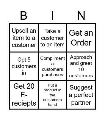 YATD BINGO! Bingo Card