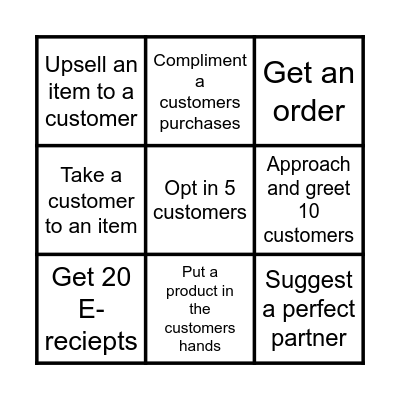 YATD BINGO! Bingo Card