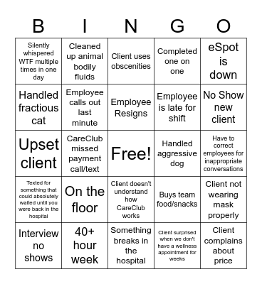 MA03 HM Bingo Card