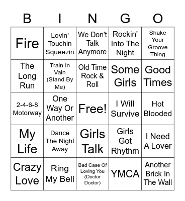 Elks Misc. #3 Bingo Card