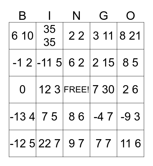 Why is a math book always unhappy? Bingo Card