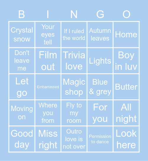 Britts tournament bingo 25-09-21 Bingo Card