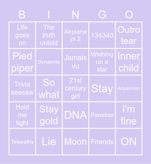 Britts tournament bingo 25-09-21 2 Bingo Card