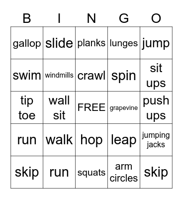 Brush Bingo Card