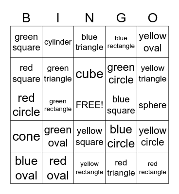 Call Bingo Card