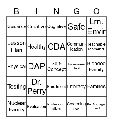 Do You Remember? Bingo Card