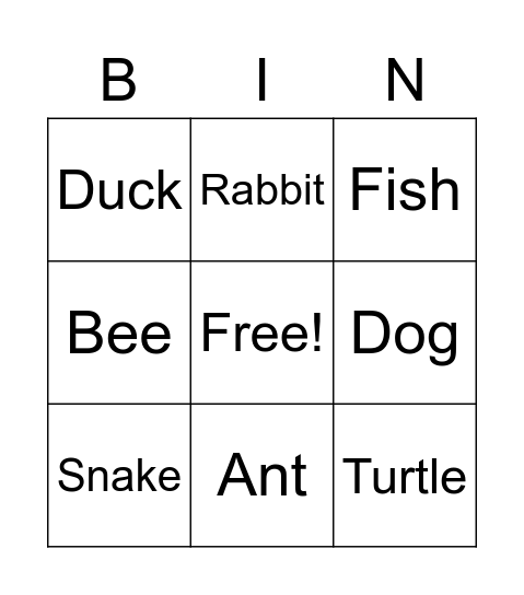 Math bingo Card