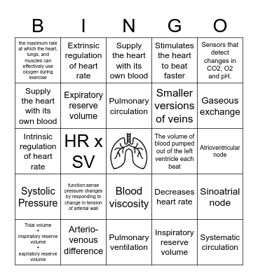 SEHS Topic 2 Bingo Card