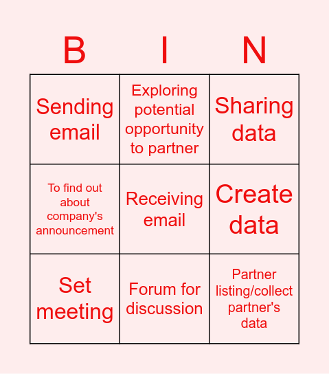 Jesica - PPOB Bingo Card