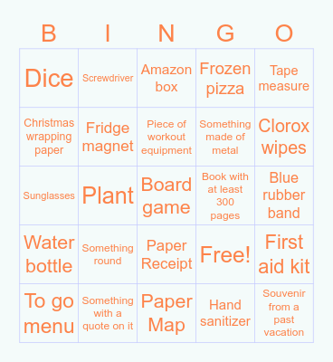 Digital First Team Bingo Card