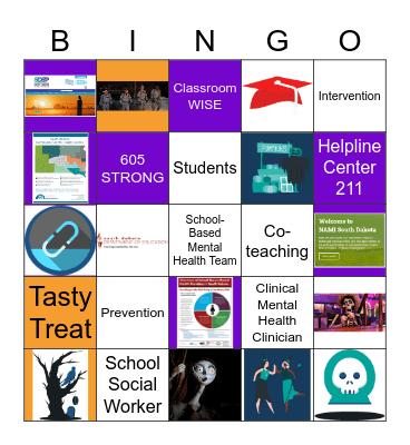 Spooktacular Bingo Card