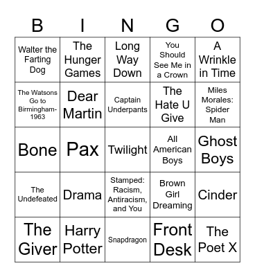 Law's Homebase Bingo Card