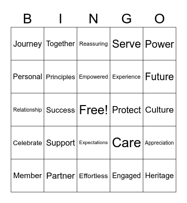 Customer Service Week Bingo! Bingo Card