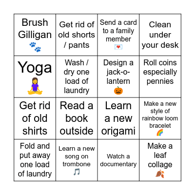 Quarantine bingo Card