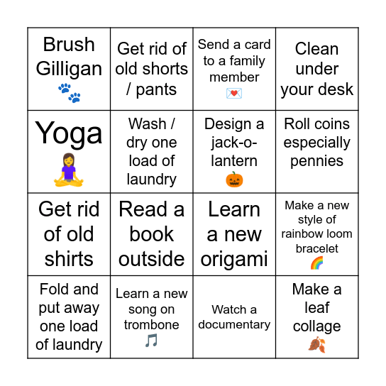 Quarantine bingo Card