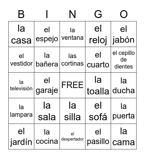 UNIT 4 REVIEW Bingo Card