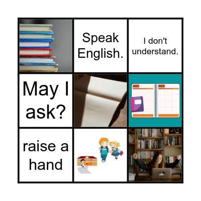 B I N G O Bingo Card